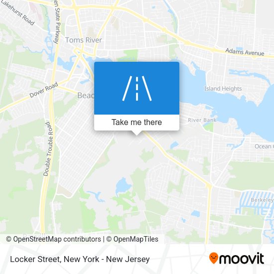 Mapa de Locker Street