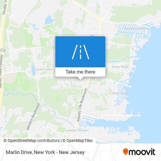 Marlin Drive map