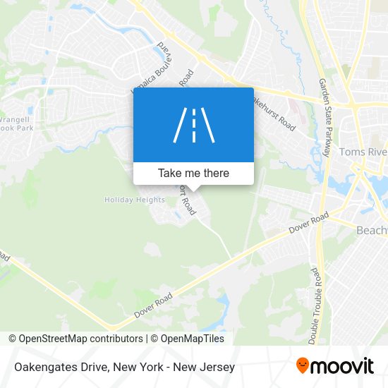 Mapa de Oakengates Drive