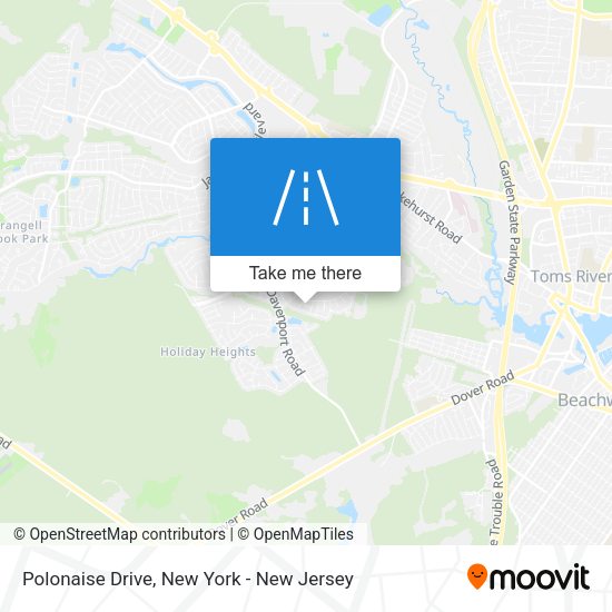 Mapa de Polonaise Drive