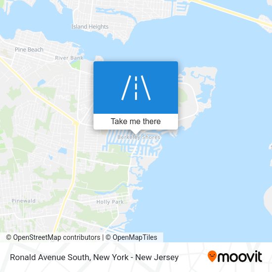 Mapa de Ronald Avenue South