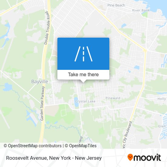 Roosevelt Avenue map