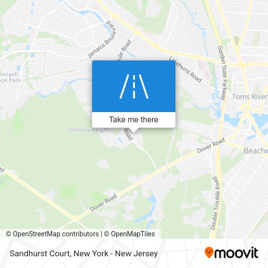 Sandhurst Court map