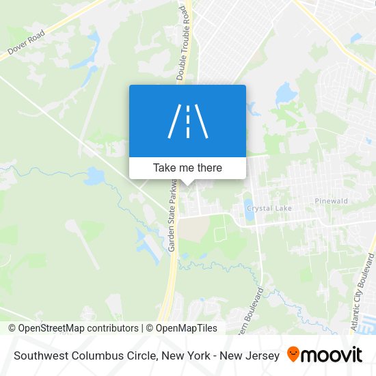 Mapa de Southwest Columbus Circle