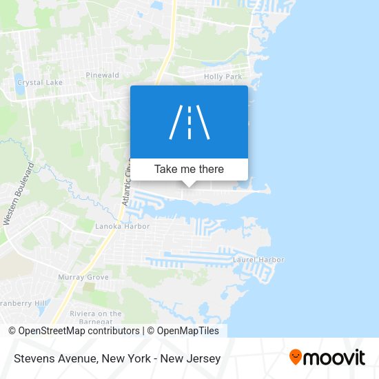 Mapa de Stevens Avenue