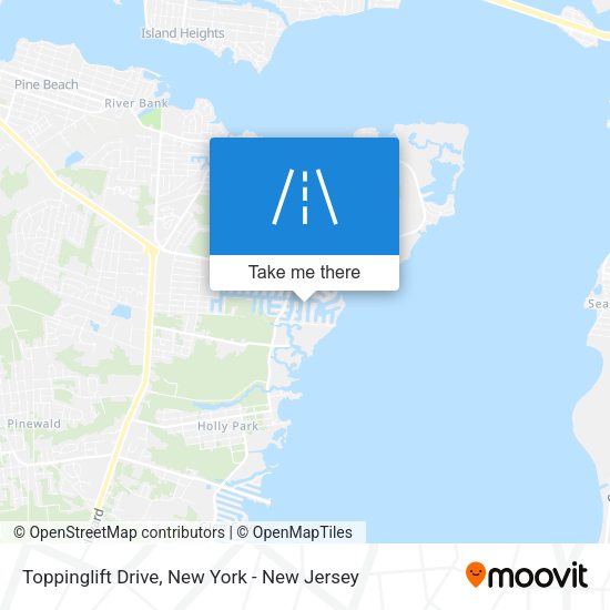Mapa de Toppinglift Drive