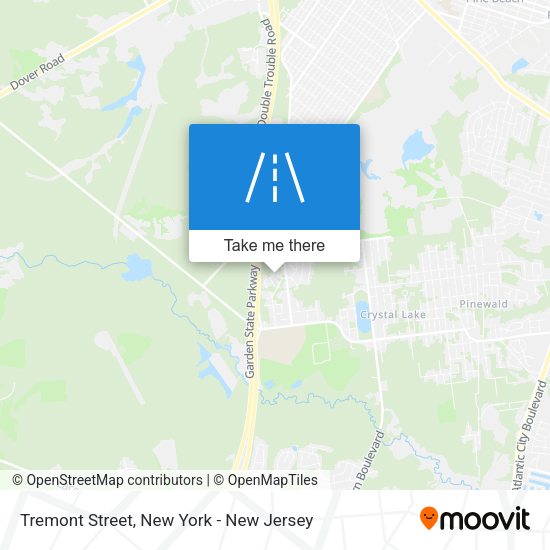 Mapa de Tremont Street
