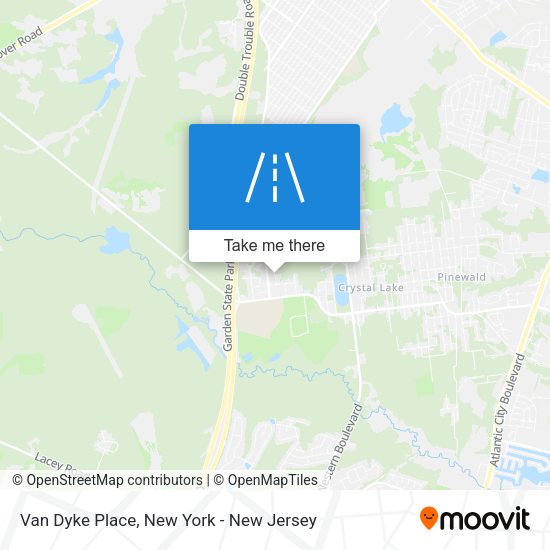Mapa de Van Dyke Place