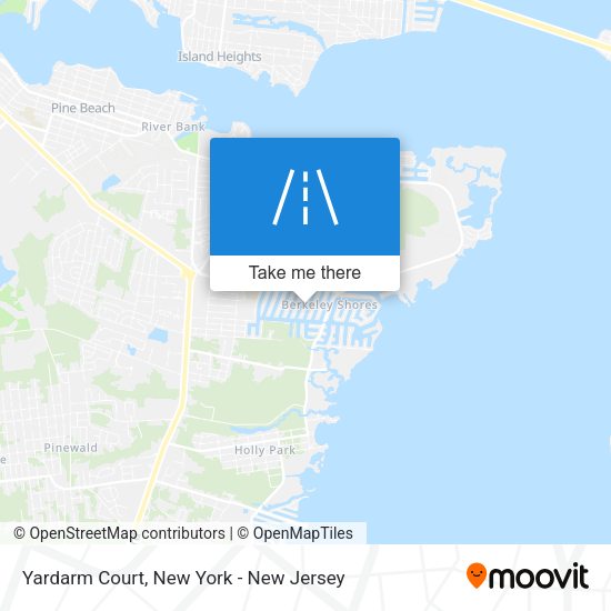 Mapa de Yardarm Court