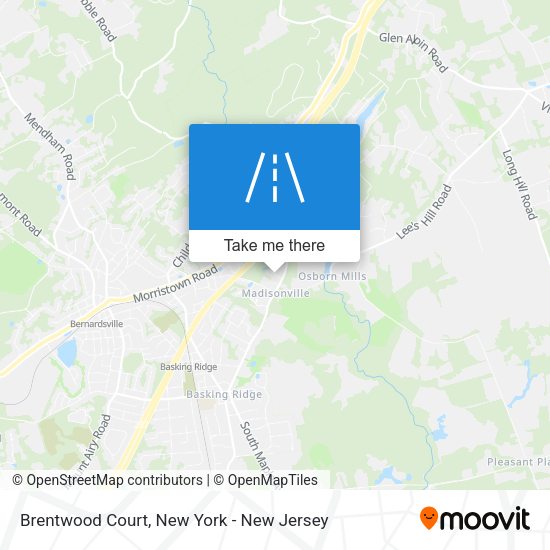 Mapa de Brentwood Court