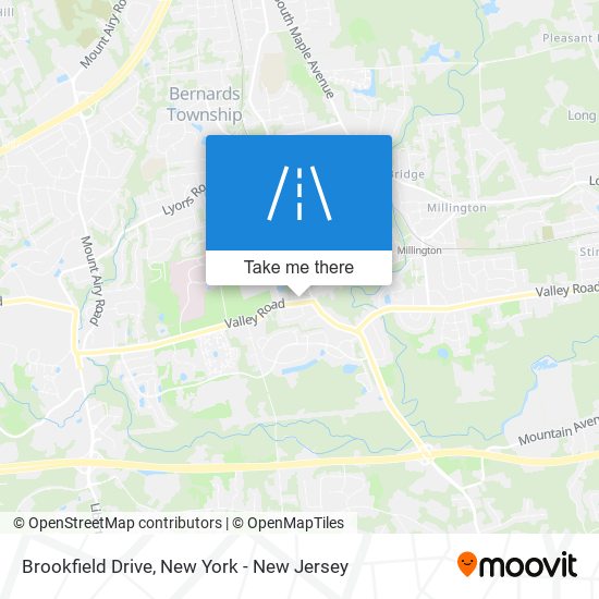Mapa de Brookfield Drive