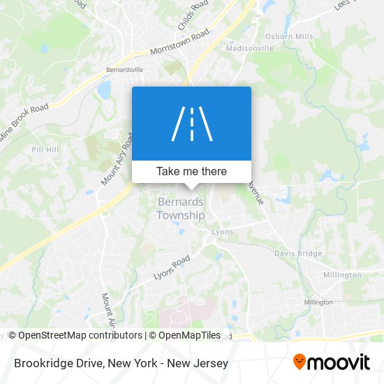 Mapa de Brookridge Drive