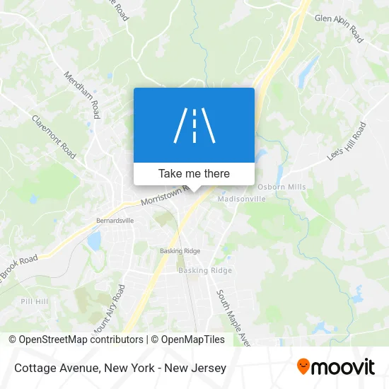 Cottage Avenue map