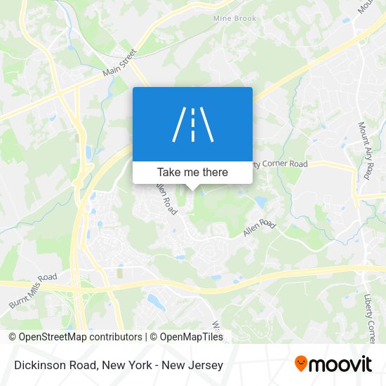 Mapa de Dickinson Road