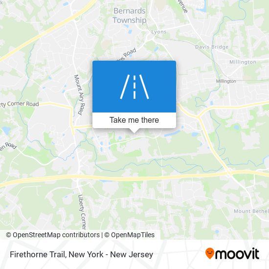 Firethorne Trail map