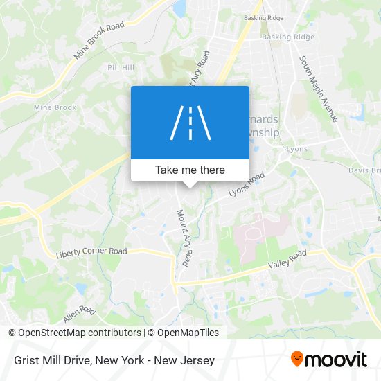 Grist Mill Drive map