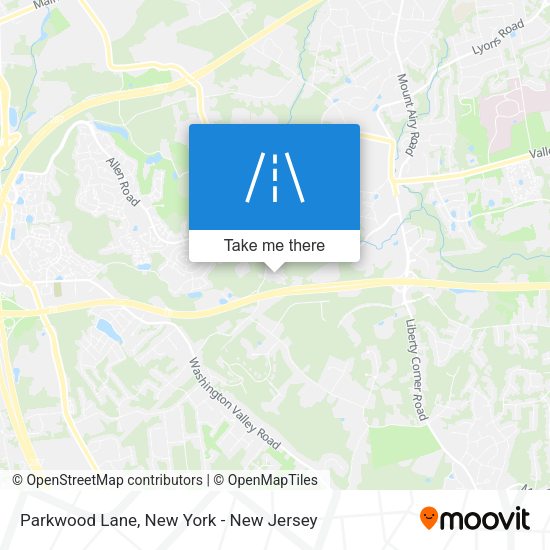 Mapa de Parkwood Lane