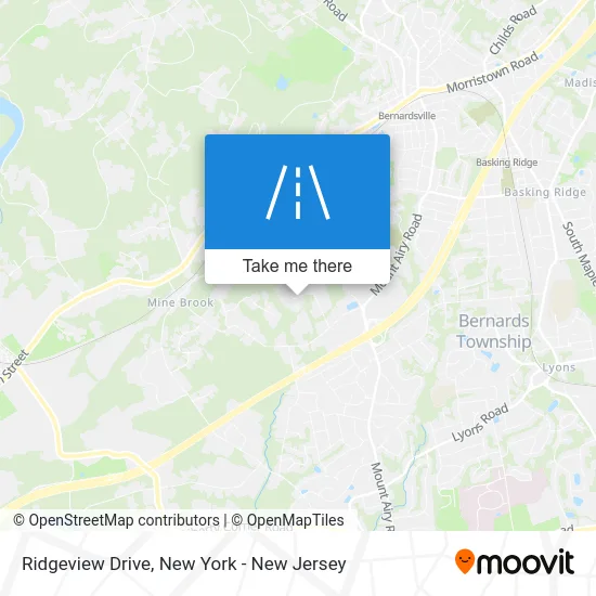 Ridgeview Drive map