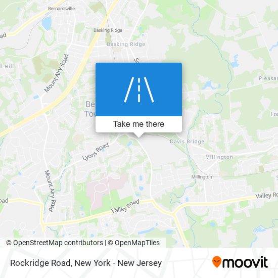 Mapa de Rockridge Road