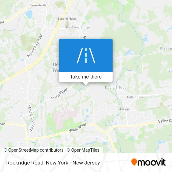 Rockridge Road map