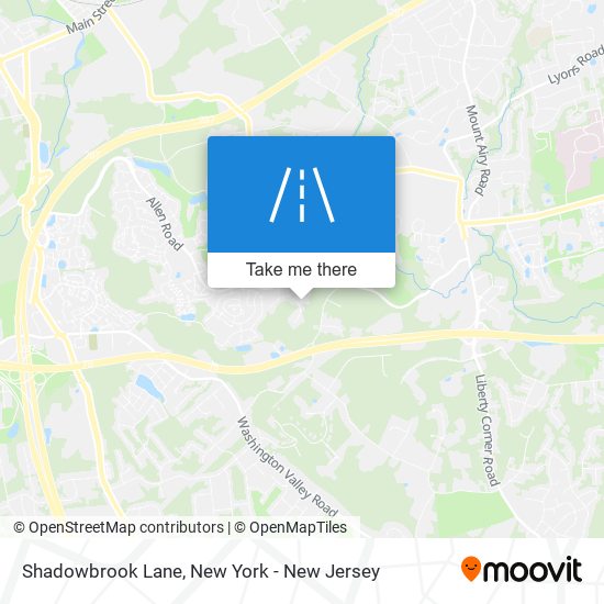 Mapa de Shadowbrook Lane