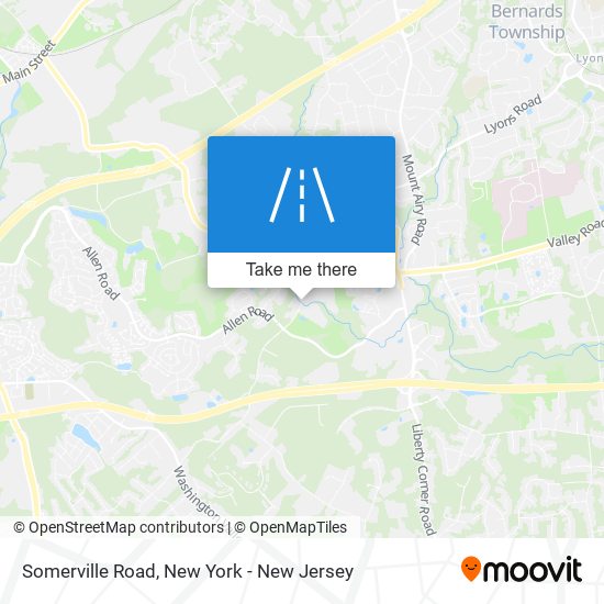 Mapa de Somerville Road