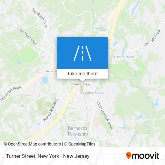 Mapa de Turner Street