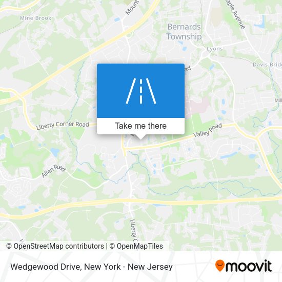 Wedgewood Drive map