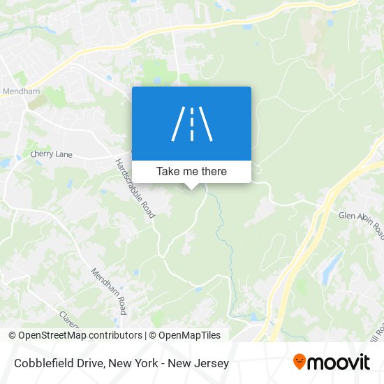 Cobblefield Drive map