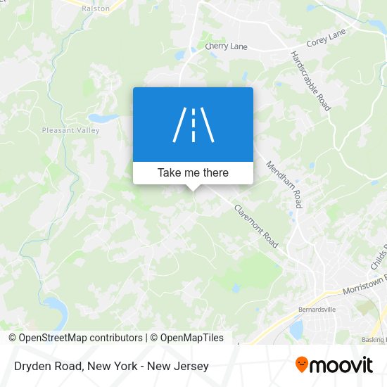 Dryden Road map