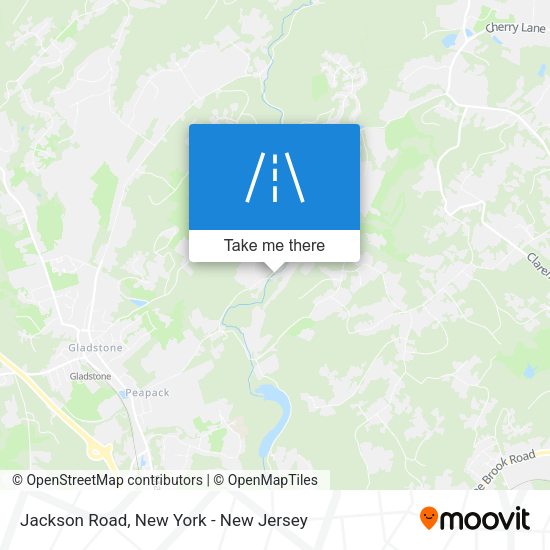 Jackson Road map