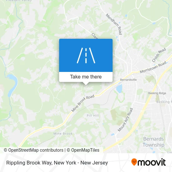 Rippling Brook Way map