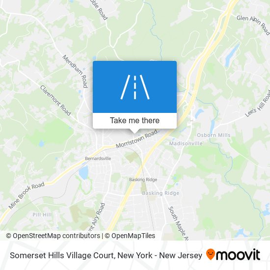 Mapa de Somerset Hills Village Court