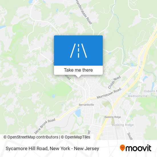 Sycamore Hill Road map