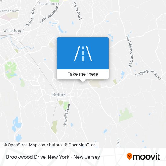 Brookwood Drive map