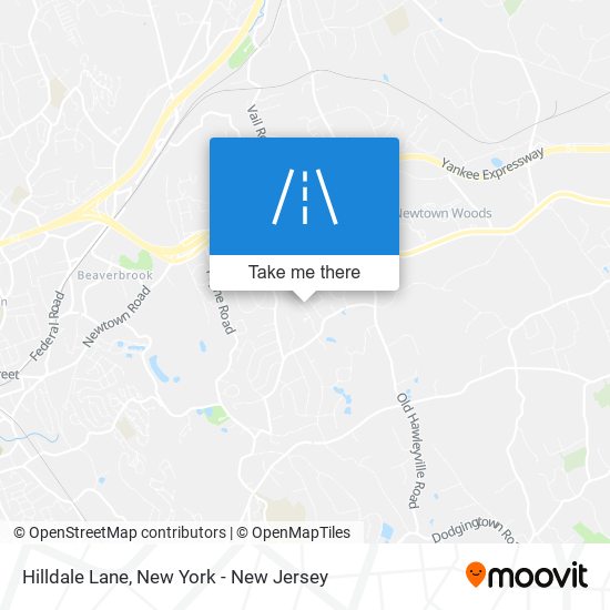 Mapa de Hilldale Lane