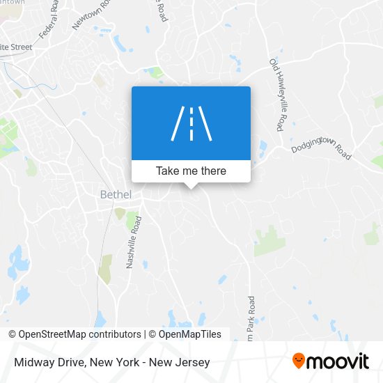 Midway Drive map