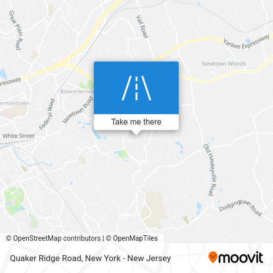 Mapa de Quaker Ridge Road