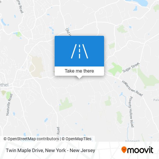 Mapa de Twin Maple Drive
