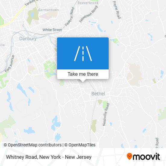 Mapa de Whitney Road