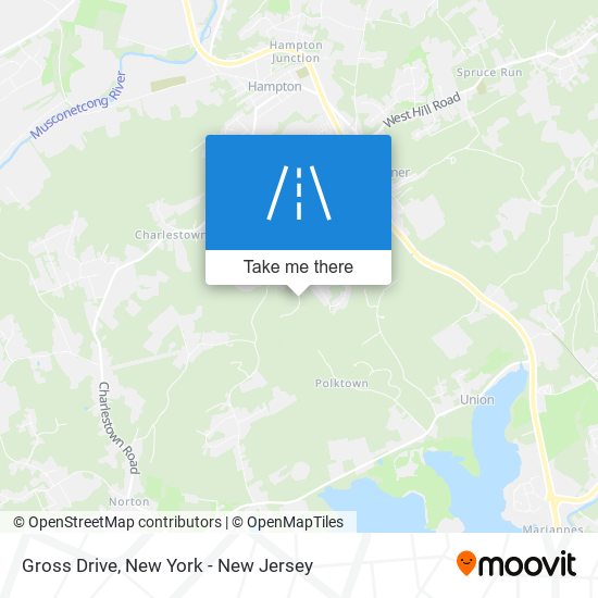 Gross Drive map