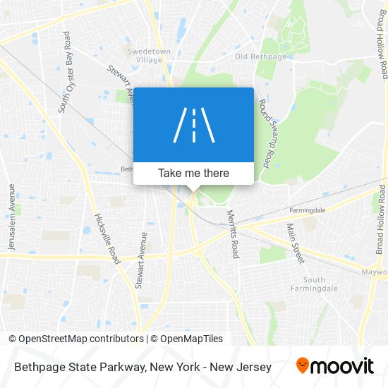 Mapa de Bethpage State Parkway