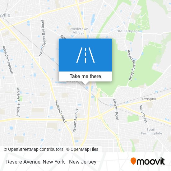 Mapa de Revere Avenue