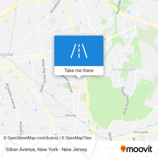 Mapa de Silber Avenue