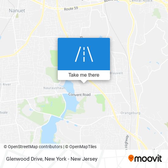 Glenwood Drive map