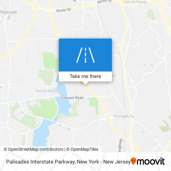 Palisades Interstate Parkway map