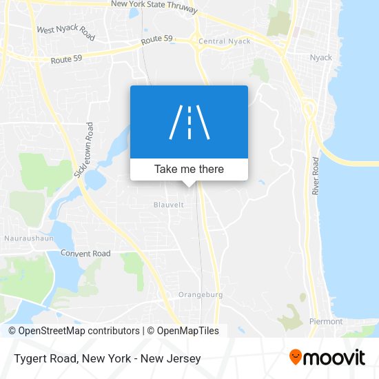 Mapa de Tygert Road