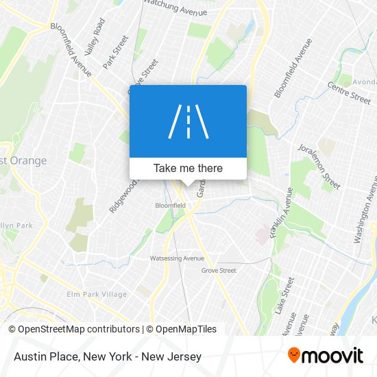 Austin Place map