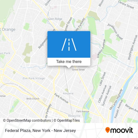 Mapa de Federal Plaza