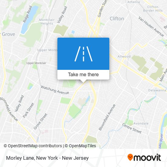 Morley Lane map